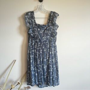 Wildflowers Navy Floral Mini Dress